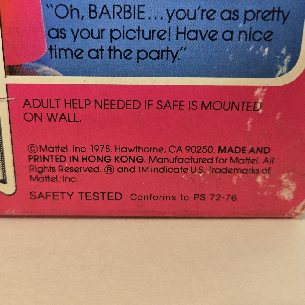 Barbie Fur & Jewels Safe - Pink and Black Complete - Picture 8 of 8
